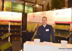 Stijn van der Loo with Young Plants Holland – which is a new name, until recently it was called Stekbedrijf G v/d Loo